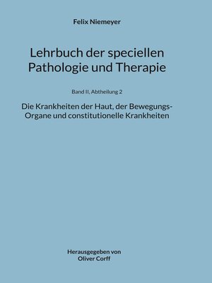 cover image of Lehrbuch der speciellen Pathologie und Therapie
